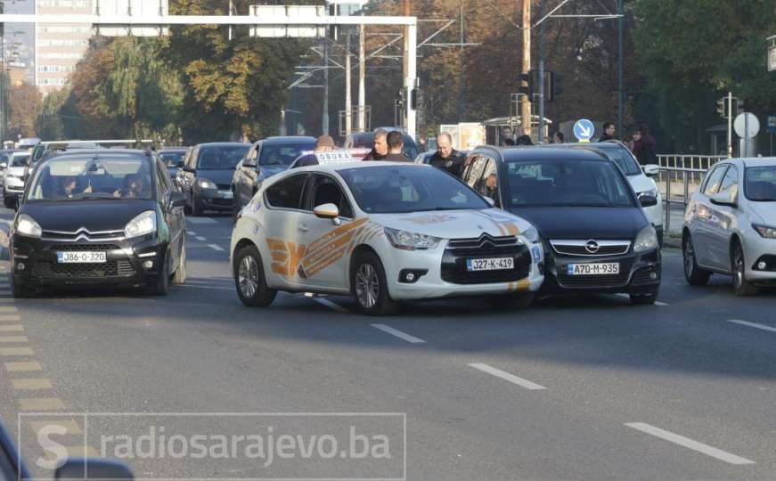 Udes u Sarajevu izazvao gužvu u saobraćaju